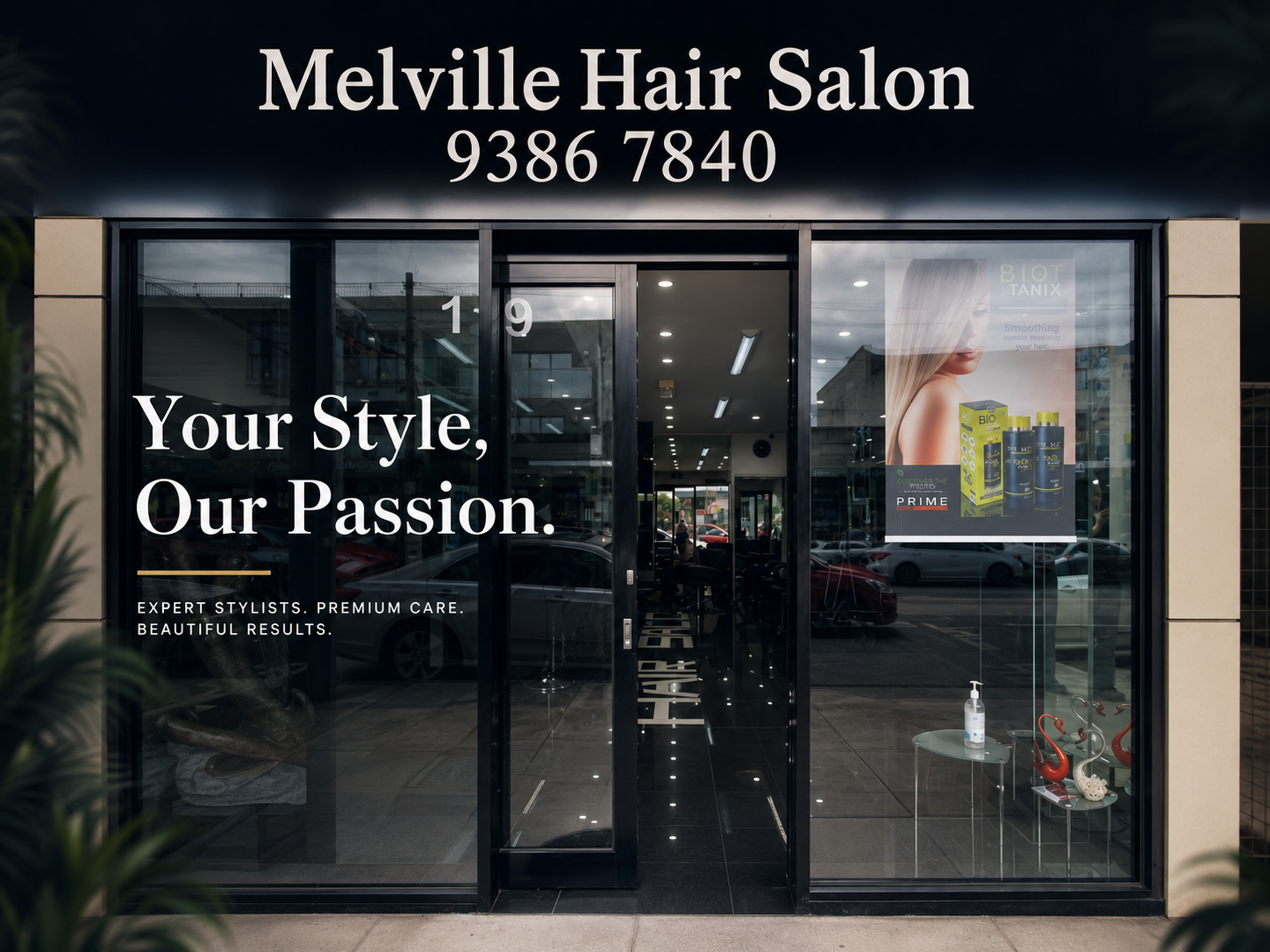 Melville Hair Salon placeholder hero image